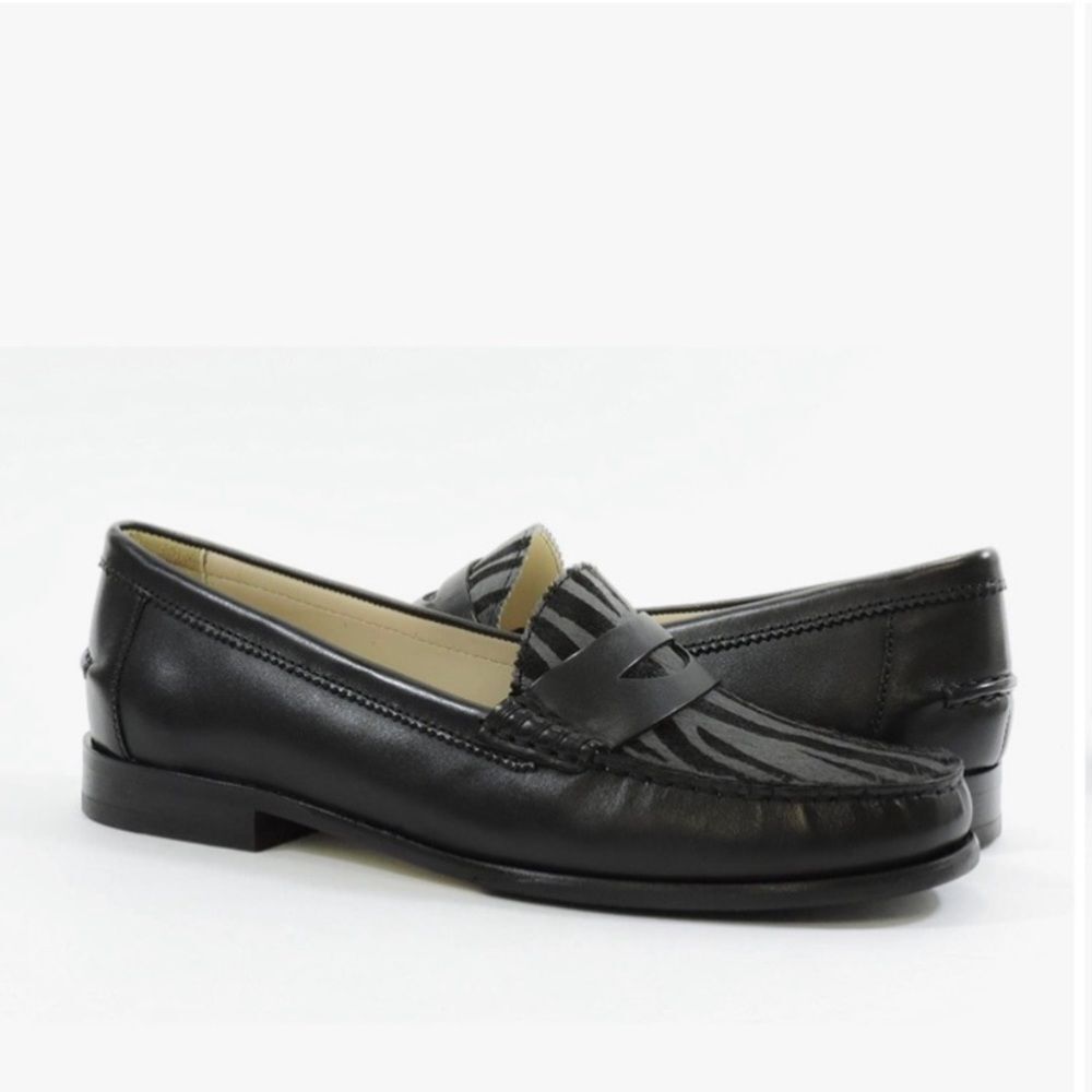 Cole Haan Alexis Calf Hair Zebra Print  Loafer 2